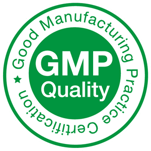 Logotipo de GMP ISO 22716