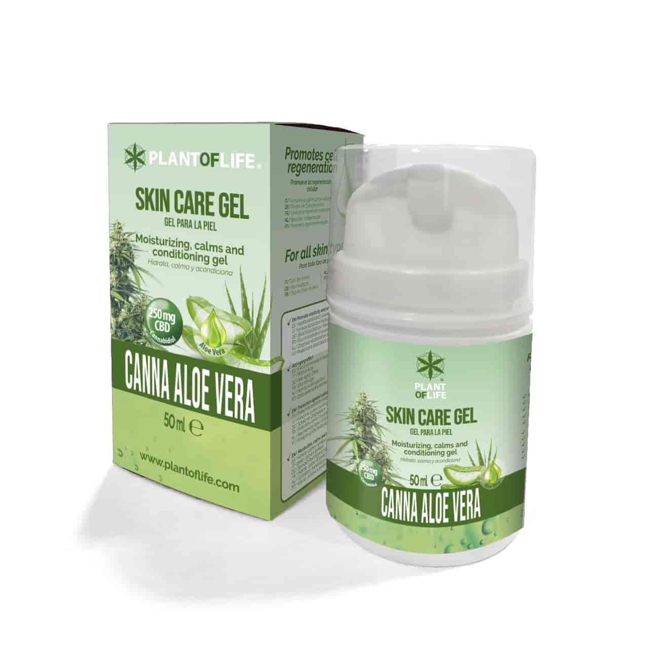 GEL CANNA ALOE VERA CON CBD...