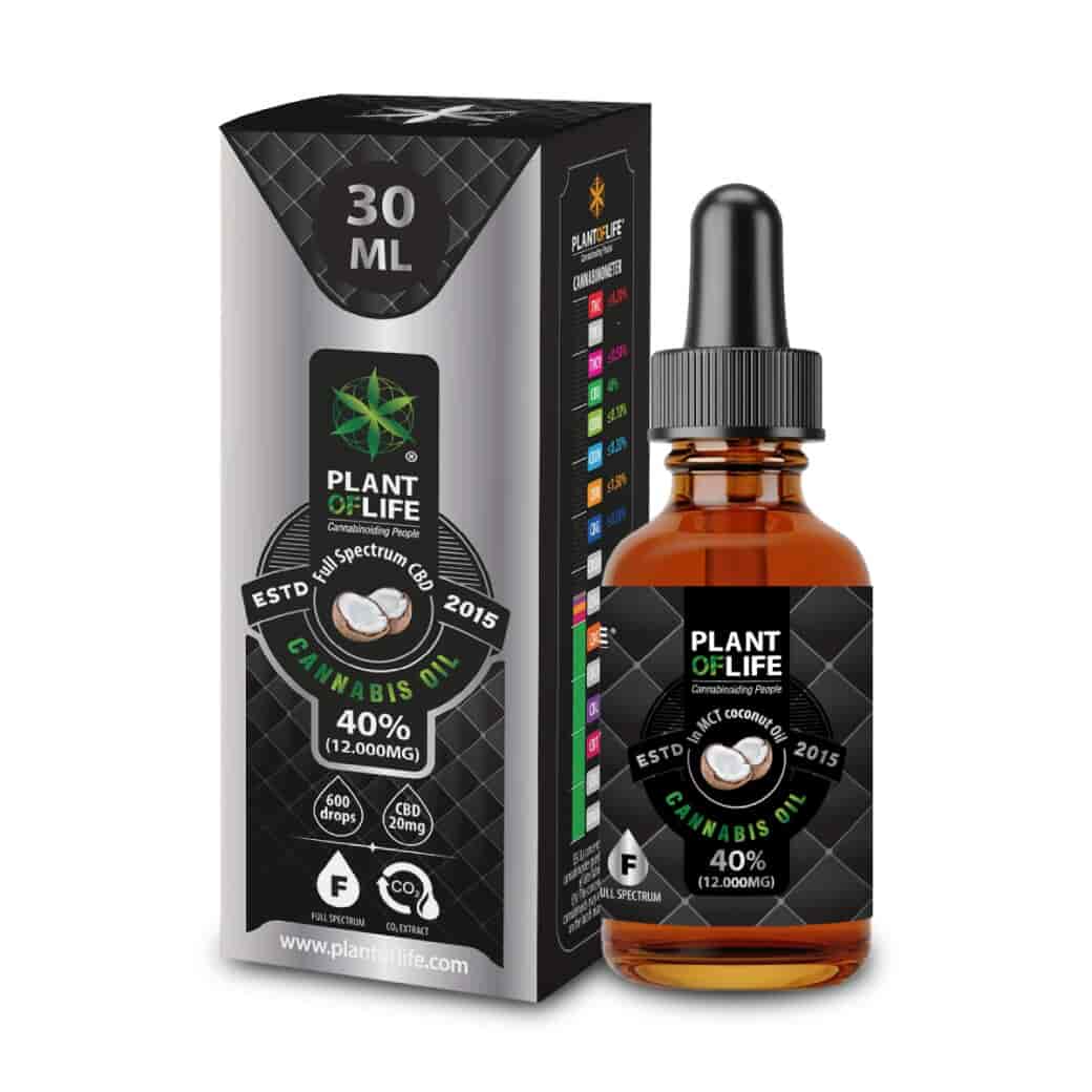 ACEITE DE COCO CON CBD 40%...